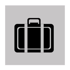 suitcase travel icon 