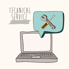Technical service design 