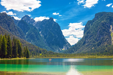 Fototapeta premium Lake Dobbiaco