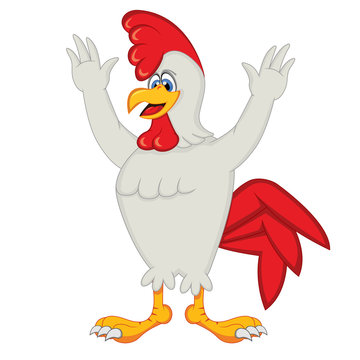 Chicken Cartoon Rooster