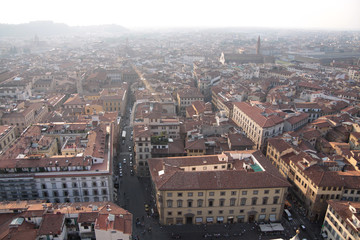 Obraz premium Blick vom Dom Santa Maria del Fiore in Florenz
