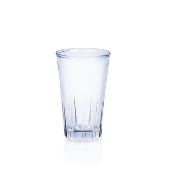 glass isolated on white background.