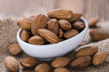 Portion of Almonds