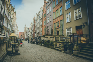  Long Market street in Gdansk