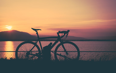 silhouette bike