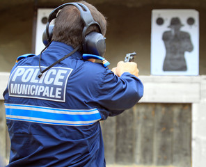 entrainement tir police municipale