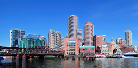 Obraz premium Boston waterfront