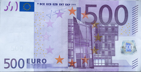 500 Euro - obrazy, fototapety, plakaty