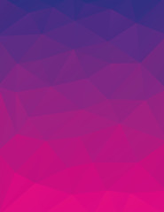 Abstract polygon vector background