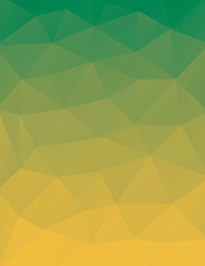 Abstract green polygon vector background