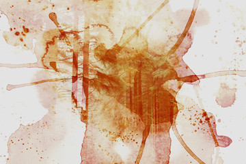 blood stained double exposure abstract background