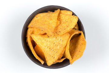 Corn nachos chips