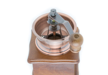 Coffee Grinder over white background