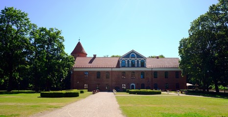 Fototapeta premium Raudondvaris Manor, is a Gothic-Renaissance gentry residence