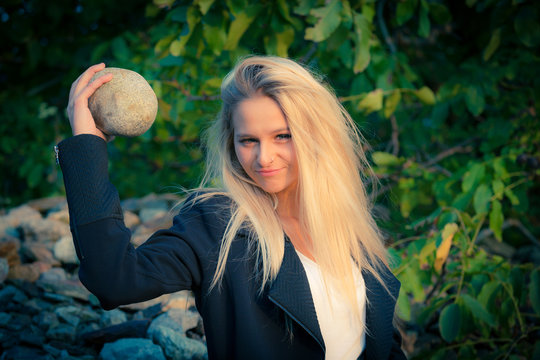strong woman