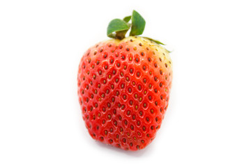 strawberry isolated on white background