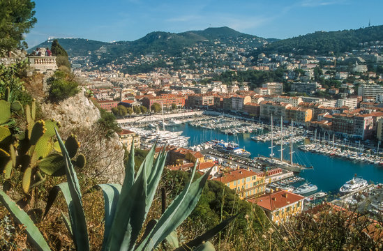 Alter Hafen in Nizza