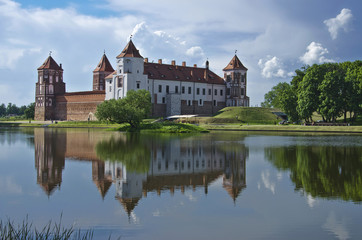 Naklejka na ściany i meble Europe, Belarus, history: Mir Castle Complex Radzivillov.