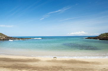 Fototapeta na wymiar Kapukahefu Beach, Molokai, Hawaii-2