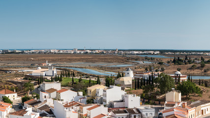 Fototapeta premium Panoramic view of Ayamonte