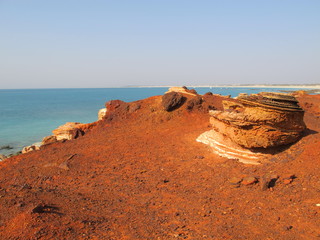 Fototapeta na wymiar Gantheaume Point, Broome, Western Australia