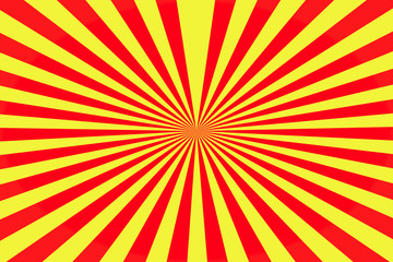 Geometric lines of yellow and red. background