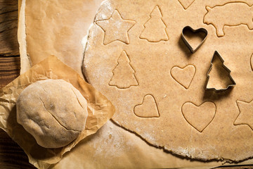 Beautiful gingerbread cookies for Christmas