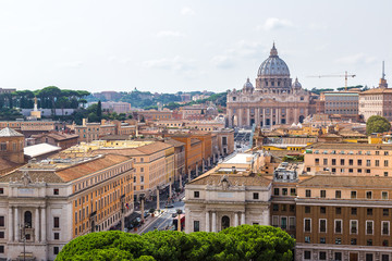 Obraz premium Bazylika św. Piotra w Watykanie