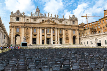 Vatican in a summer day