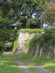 豊後竹田の風景　岡城址その4
二の丸跡