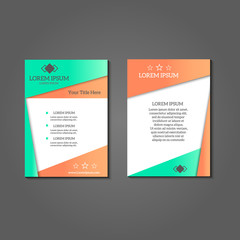 Flyer brochure design
