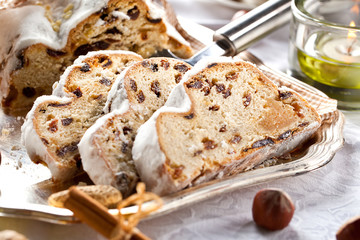 Stollen weihnachtskuchen 