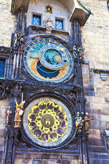 Fototapeta na wymiar Prague, Czech republik: the astronomical clock
