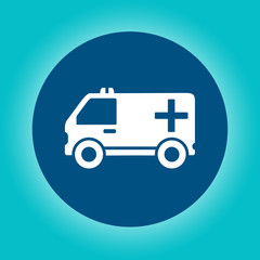 ambulance car icon