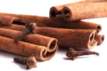 Clove and cinnamon.