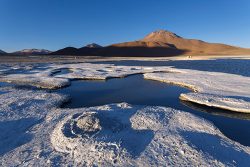 White Lagoon, Altiplano, Bolivia