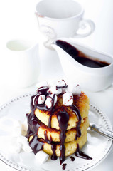 Traditional ukrainian cottage cheese cakes