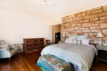 Modern bedroom interior