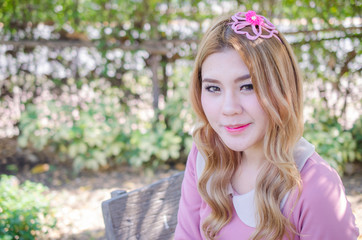 Beautiful young woman
