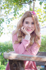 Beautiful young woman