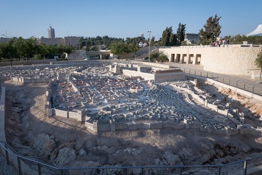 Second Temple Model of Jerusalem