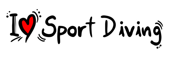 Sport Diving love