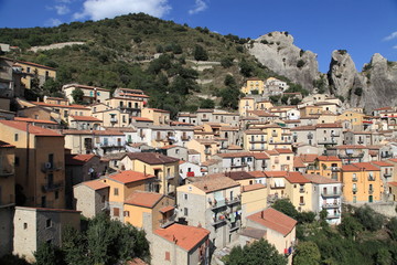 Naklejka premium Castelmezzano - Dolomiti Lucane - Basilicata 