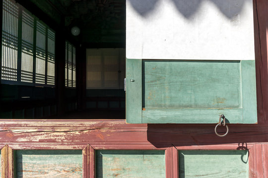 Changdeokgung Architecture windows