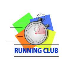 Running club logo