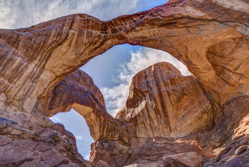 Double Arch in Arches National Park