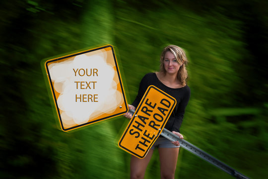 Share The Road/Your text Here