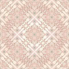 Vintage  seamless texture in Victorian style.