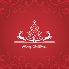 Christmas Background with Text Design