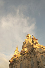 Fototapeta premium Frauenkirche, nostalgisch